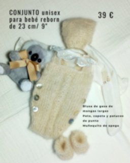 Peto, capota y patucos de punto.jpg